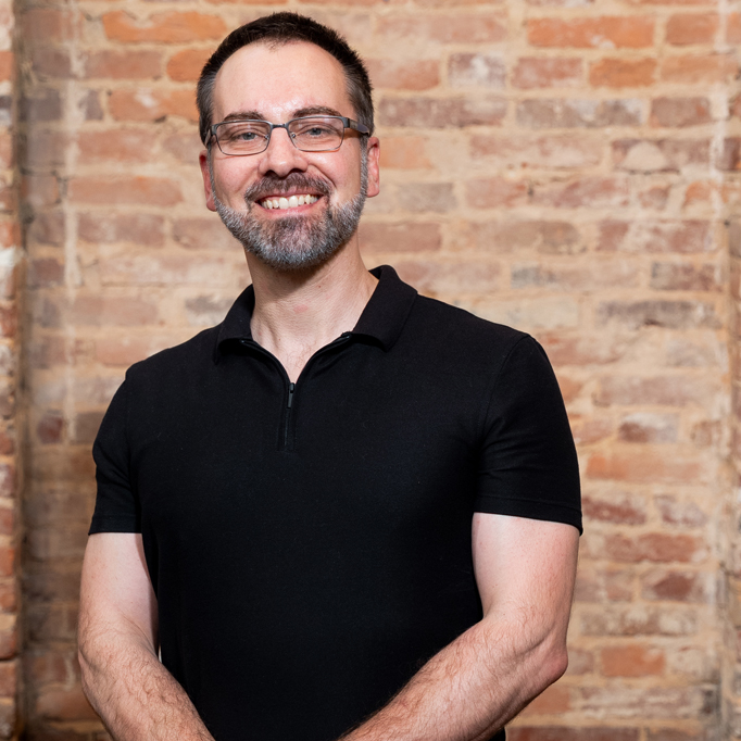 Owner and personal trainer Brandon Hallock at Sanctuary Body, Baltimore