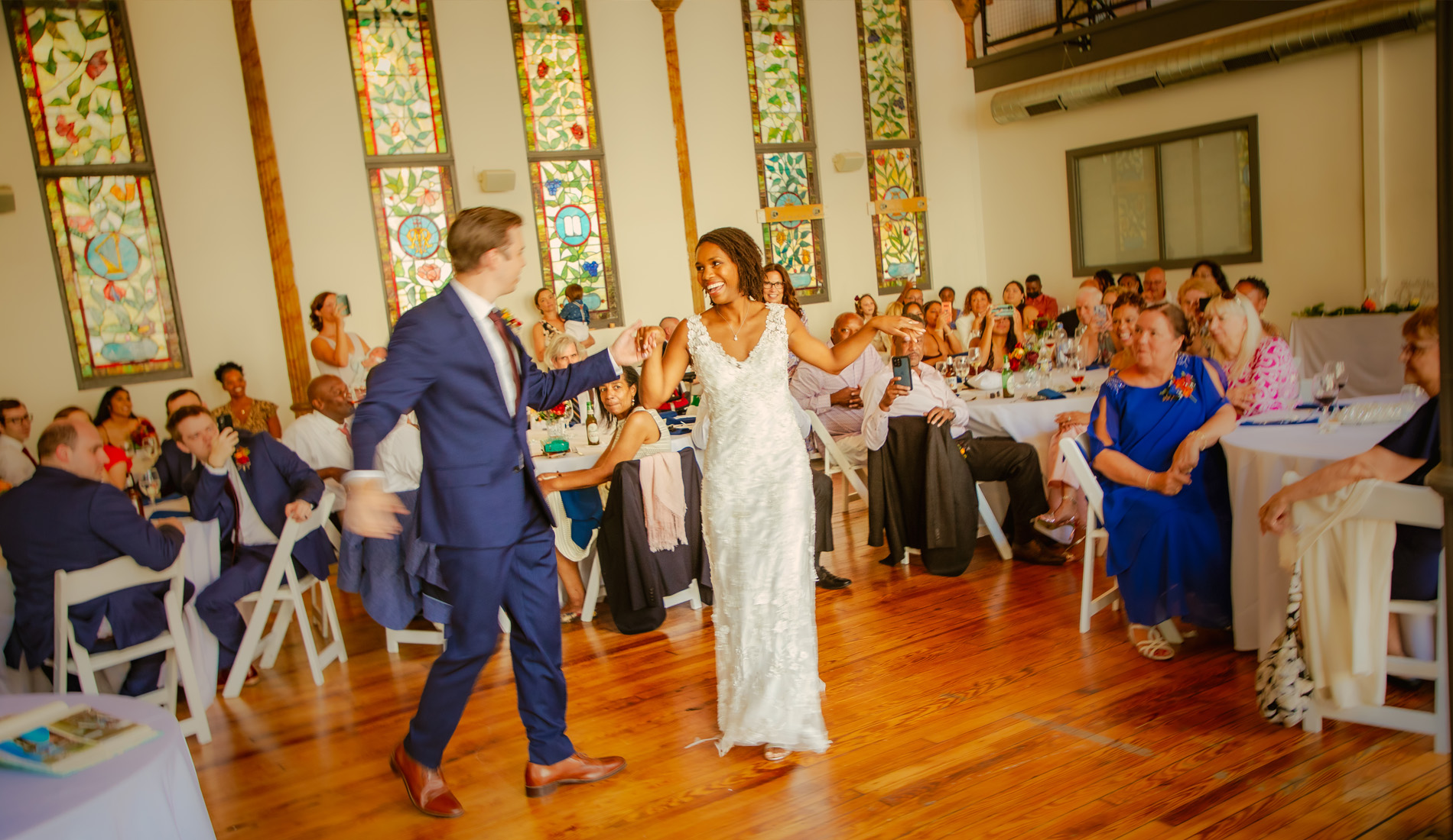 A gorgeous wedding at the Sanctuary Body studio